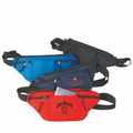 Polyester Four Zipper Fanny Pack (14"x7"x3")